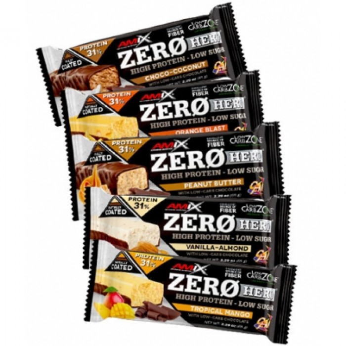 AMIX ZeroHero Protein Bar / 65g.